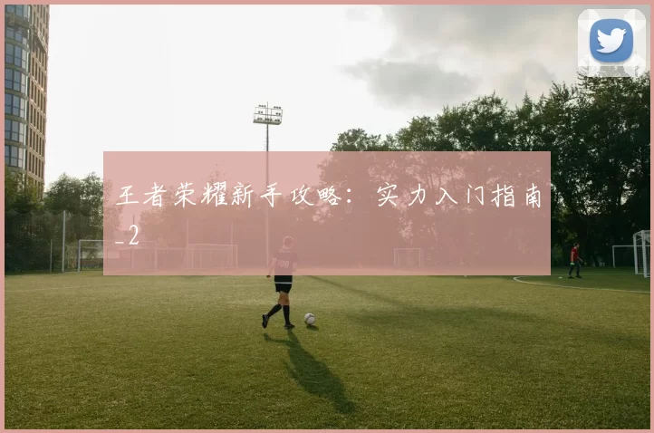 王者荣耀新手攻略：实力入门指南_2